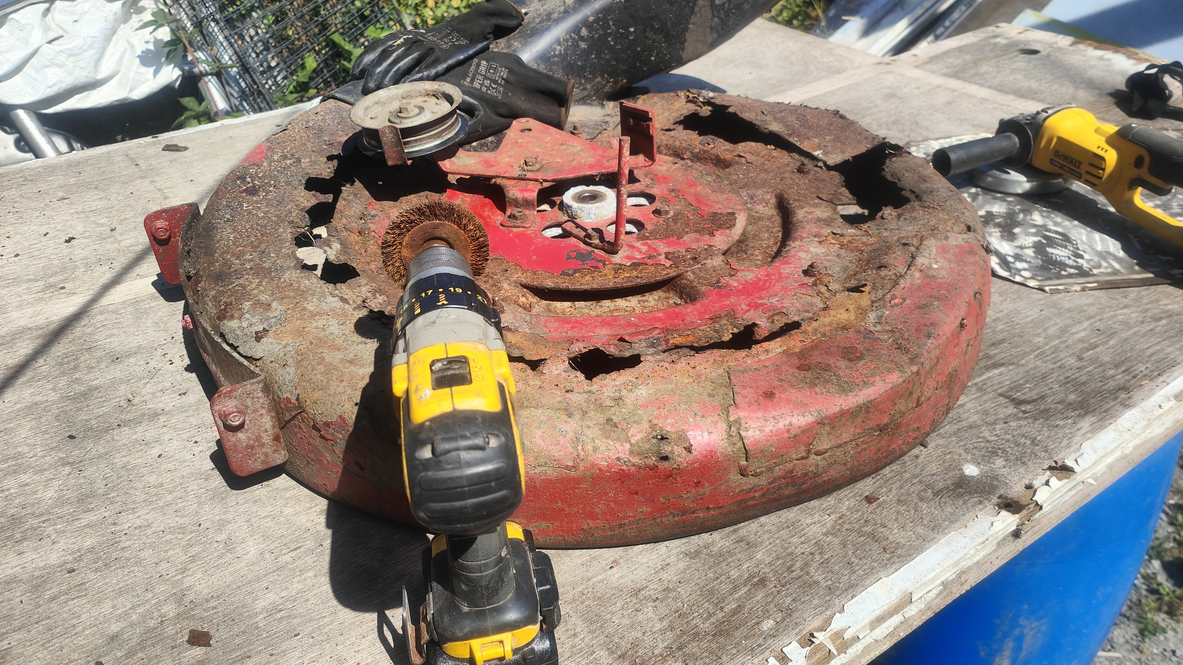 Ride-on Deck Rebuild
